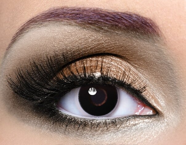 Manson Black Cosmetic Contacts